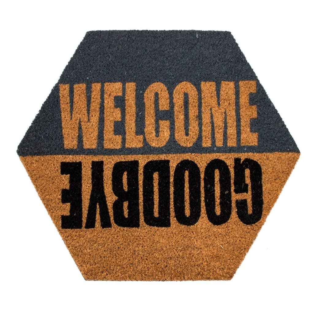 Tapete Entrada Coco Welcome Hexagono (3)
