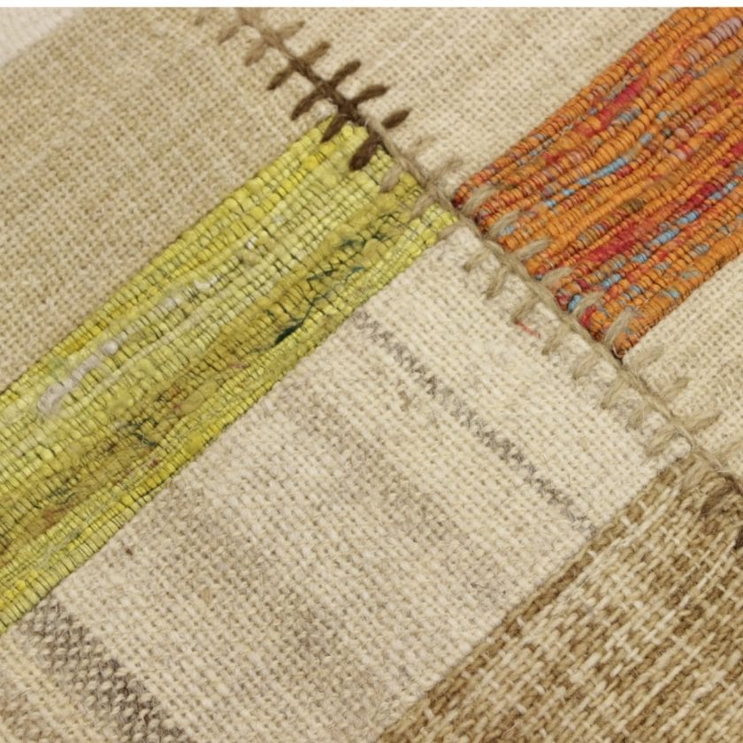 Tapete Decorativo Bazhars Dhurrie Patch 300x400 Cm Diseño Multicolor (2)