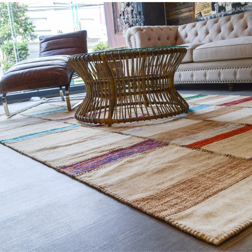 Tapete Decorativo Bazhars Dhurrie Patch 300x400 Cm Diseño Multicolor (3)
