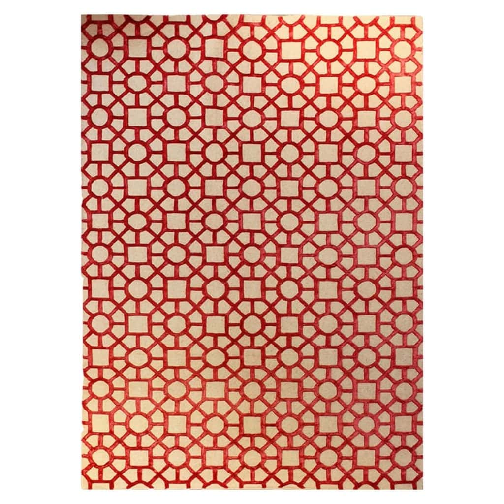 Tapete Decorativo Bazhars Lima Rojo (1)