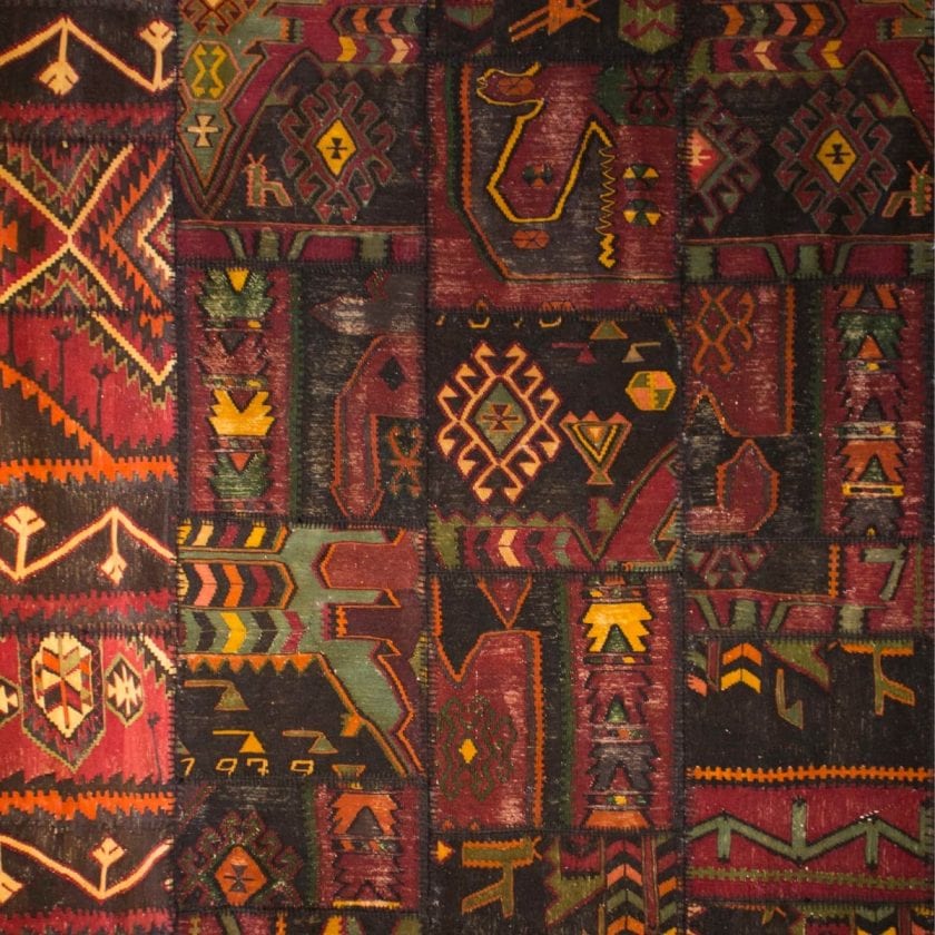 Tapete Decorativo Bazhars Patchwork Antique Cauca 298x200 Cm (2)