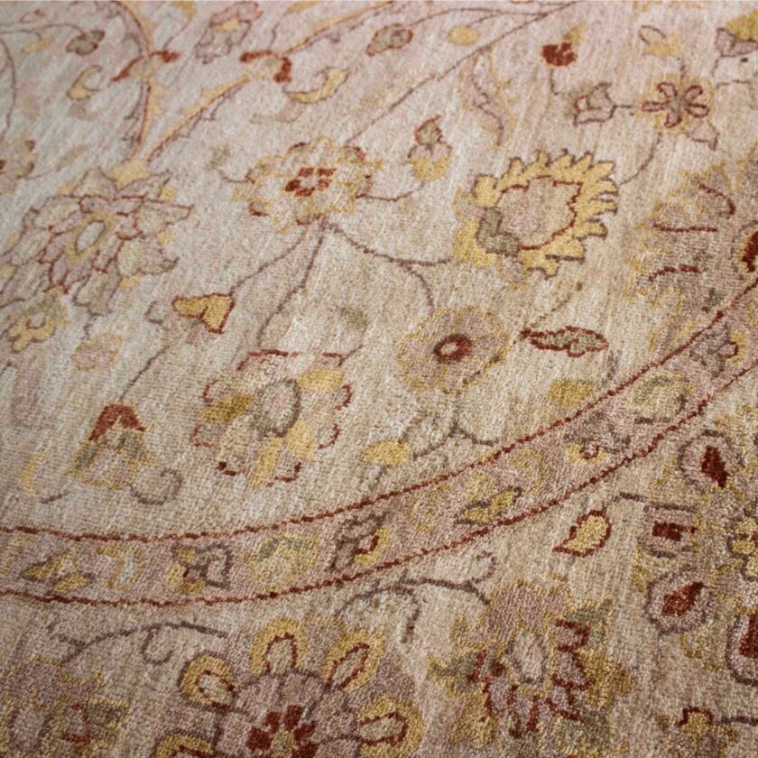 Tapete Decorativo Bazhars Ziegler Redondo 220x225 Cm (1)