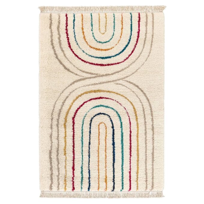 Tapete Decorativo Boho 816 Ovalo Multicolor (2)