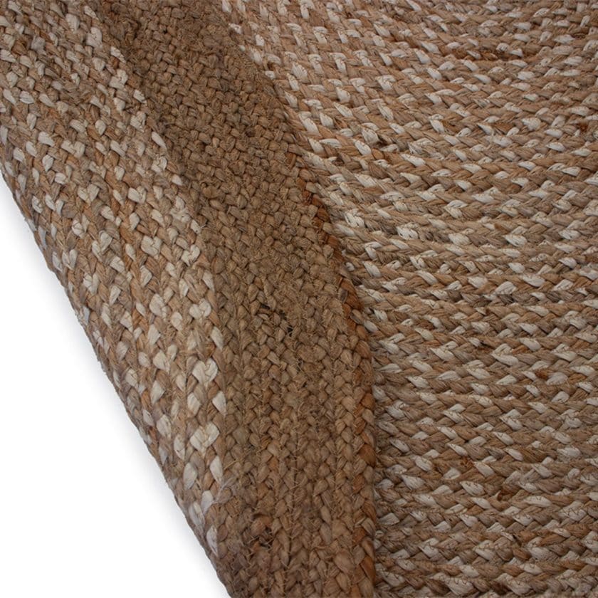 Tepete decorativo redondo peony beige (4)