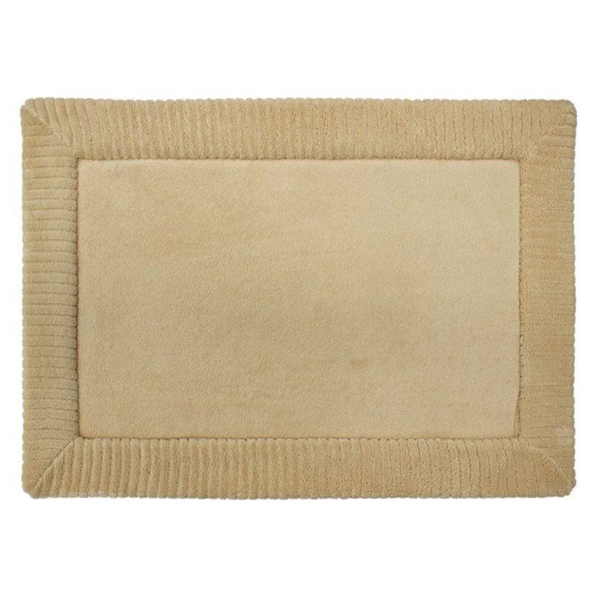 Frame bath mat beige 40x60 cm (5)