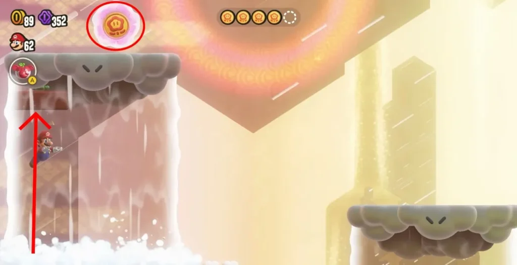 How to Find the 5th Token in An Empty Park in Super Mario Bros Wonder