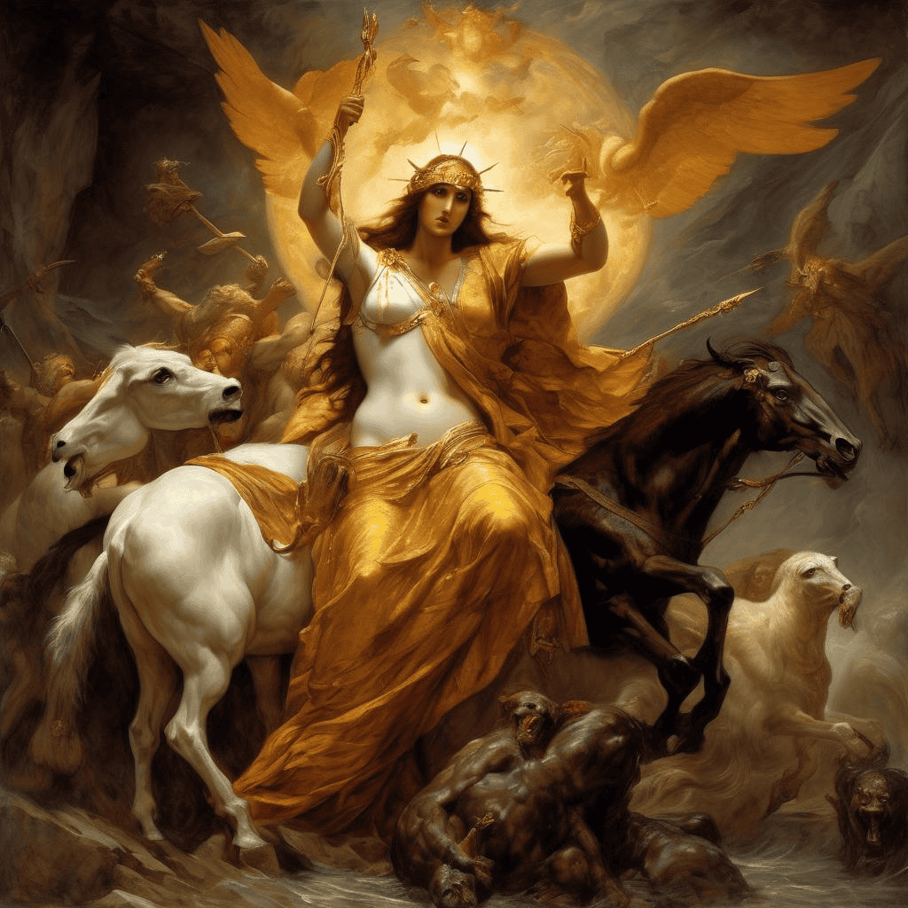 love of Vestal – Nikolai Ge
