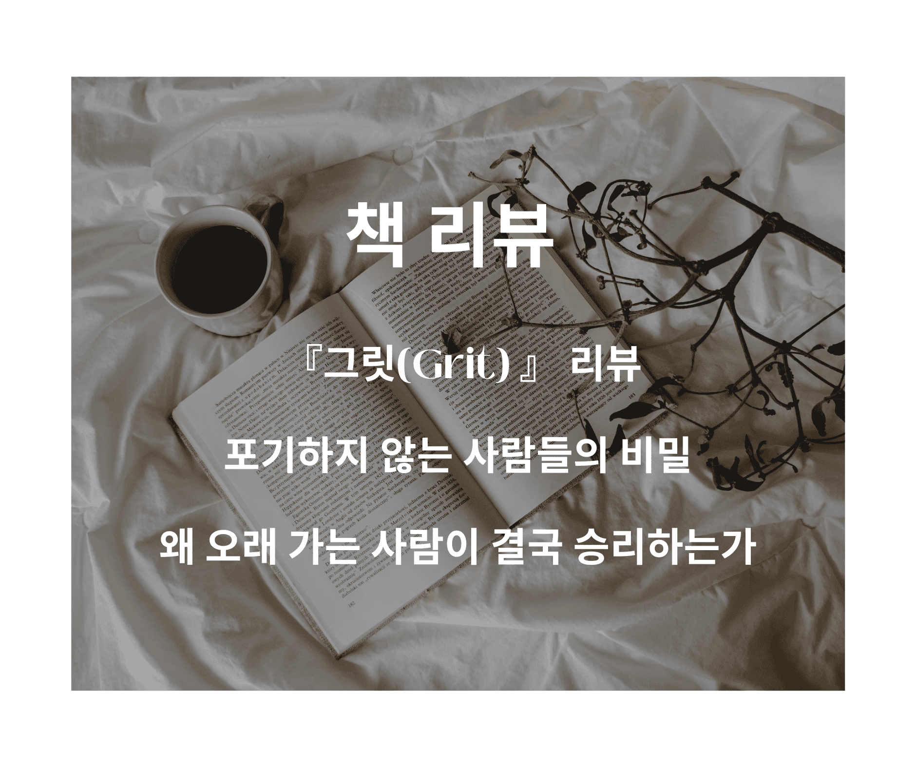 Grit 그릿(Angela Duckworth) – 포기하지 않는 힘이 내 삶을 다시 움직였다