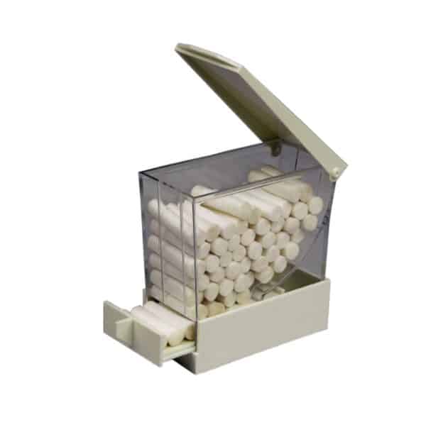 Dispensador de rollos de algodón