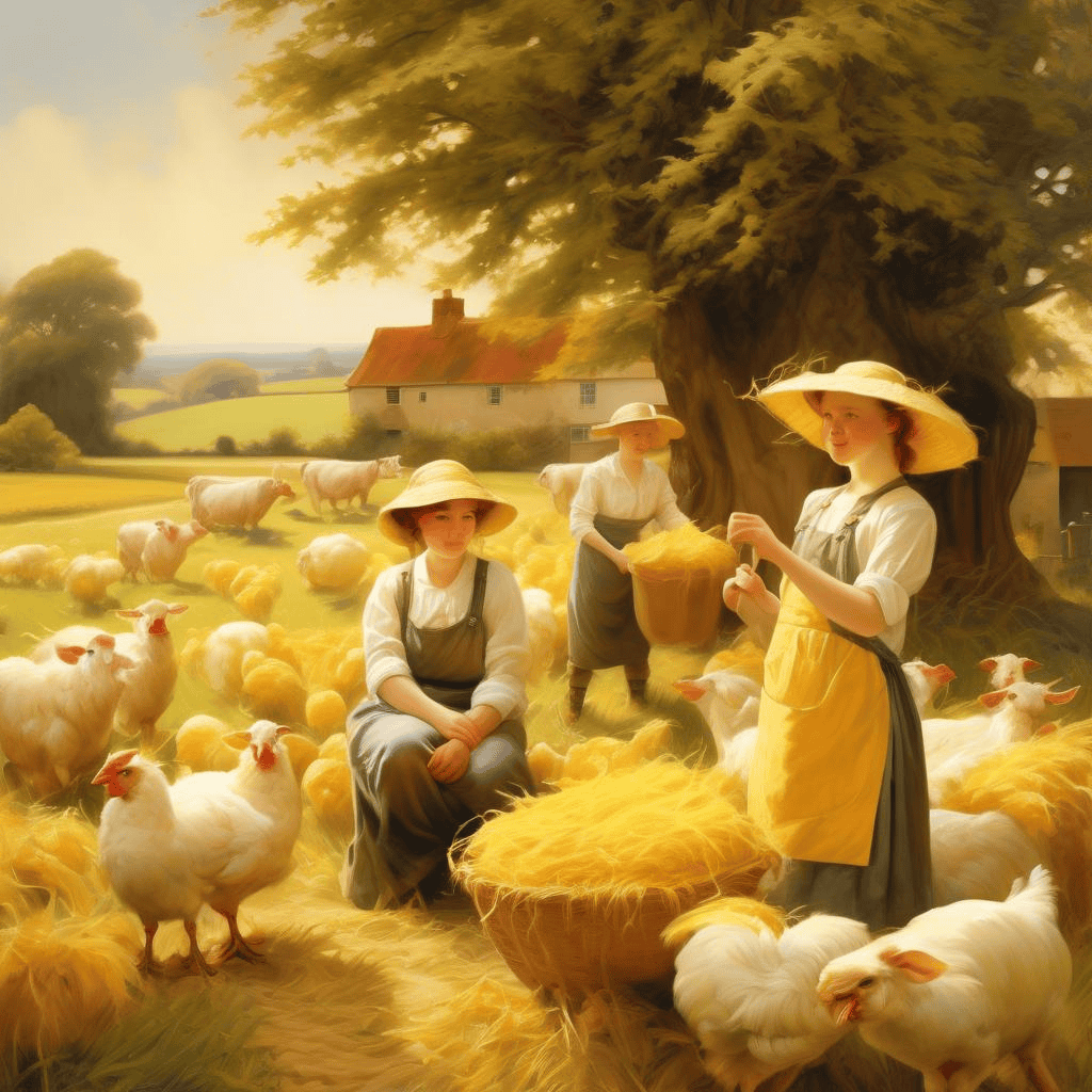 Sunny farm – Firmin Baes