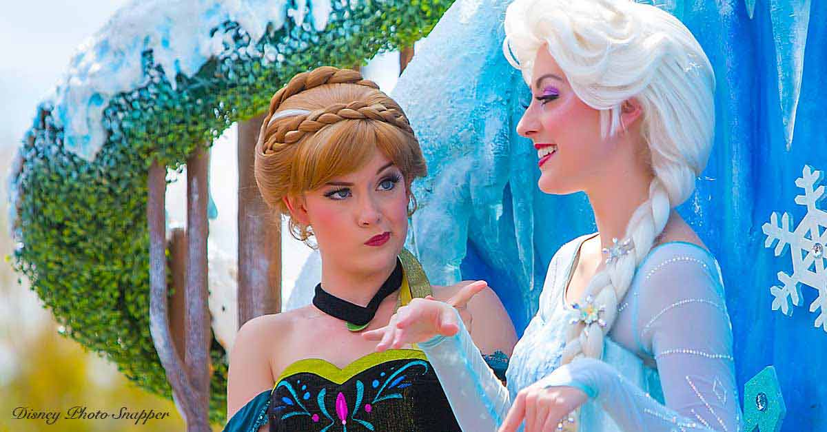 Elsa and Anna