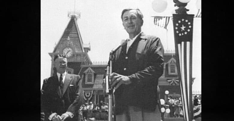 Walt Disney opening day speech disneyland
