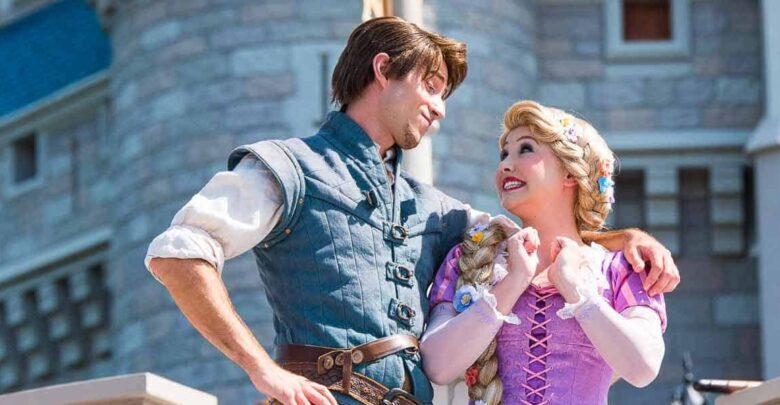 Rapunzel and Flynn