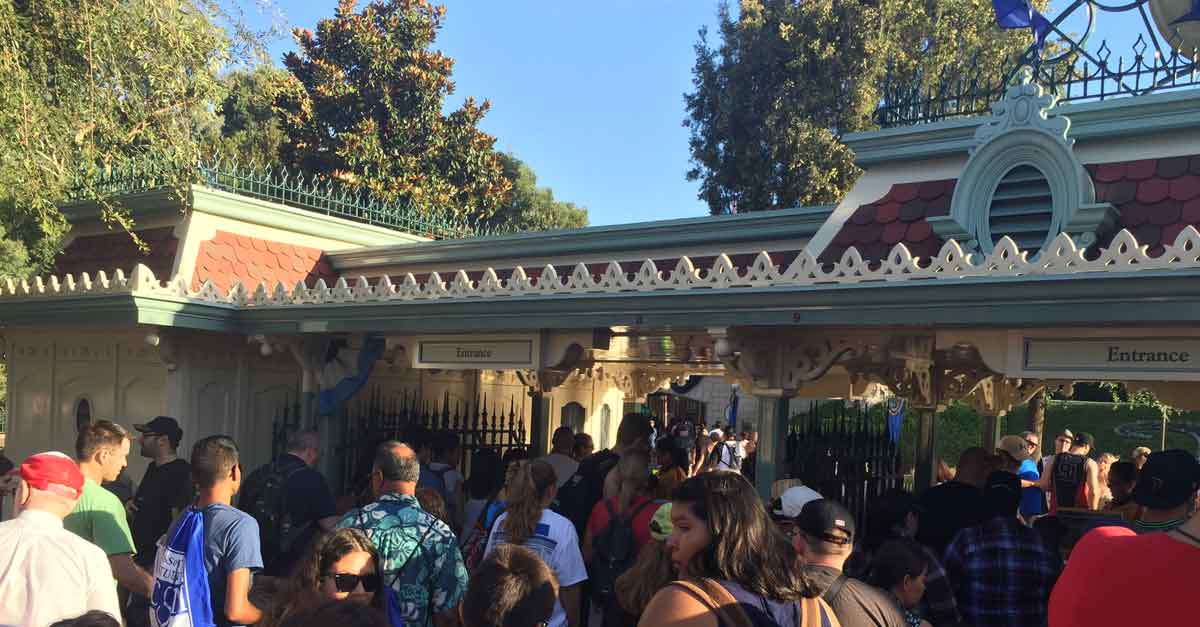 Disneyland Entrance