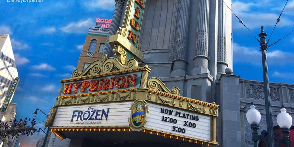 Frozen live at the Hyperion
