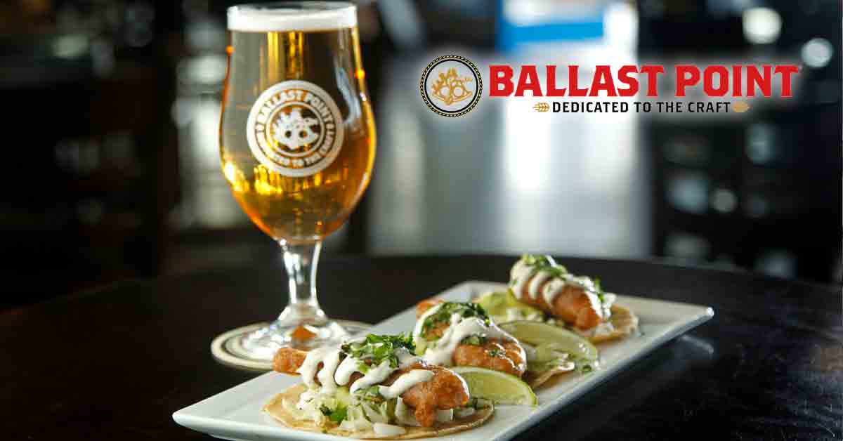 Ballast Point Fish Tacos