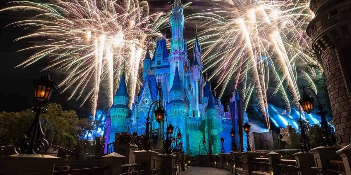 Castle Night Fireworks