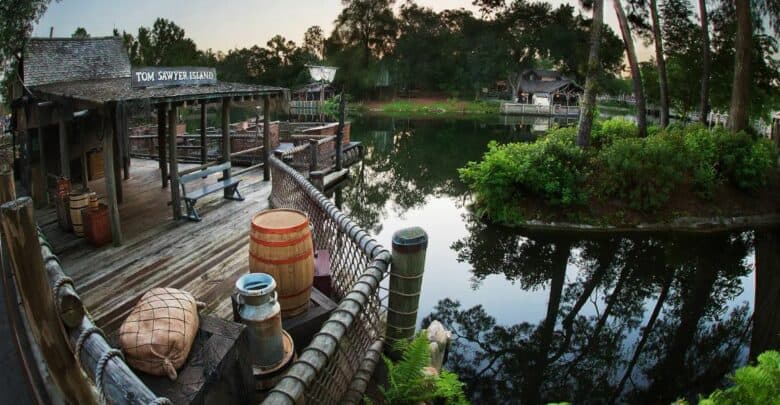 Tom Sawyer Island at Magic Kingdom