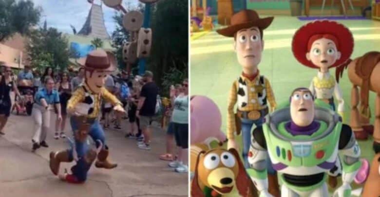 Disney character incident