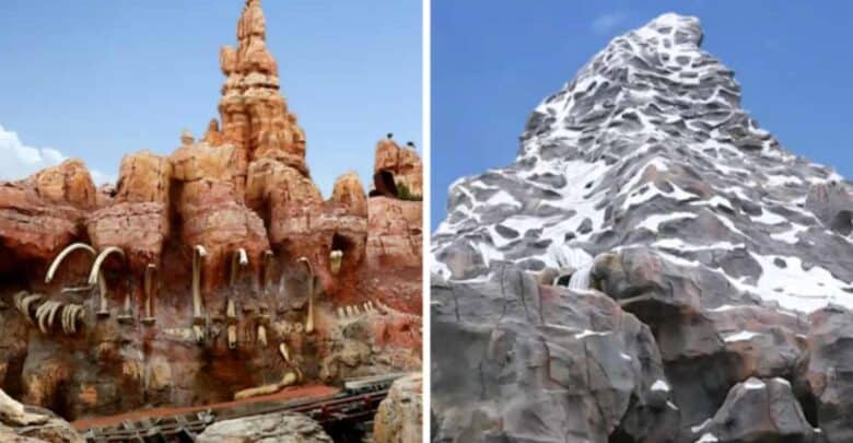 Disneyland Mountains