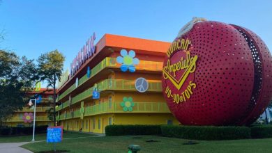 Exterior of room at Pop Century