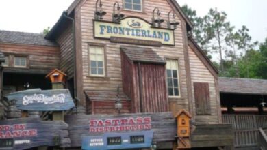 Shooting Arcade exterior in Frontierland at Walt Disney World Resort