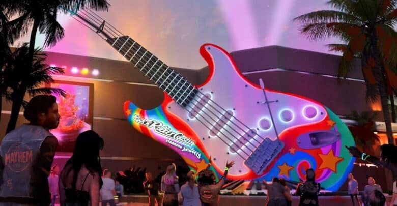 Concept for the Muppets takeover of Rock 'n' Roller Coaster. Muppets Coaster Opening Date