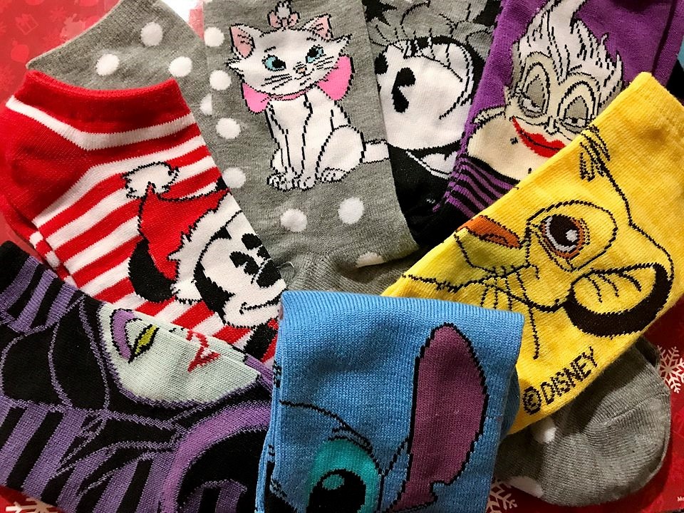 12 Days of Disney Socks collection