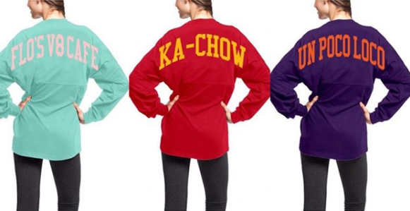 Pixar Inspired Spirit Jerseys
