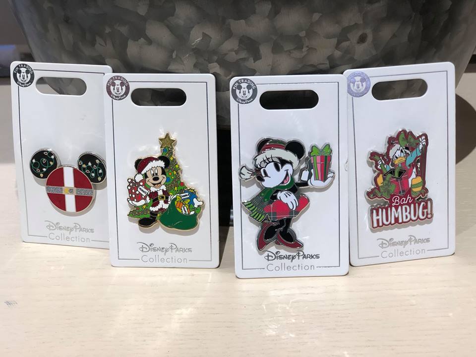 Christmas Disney Trading Pins