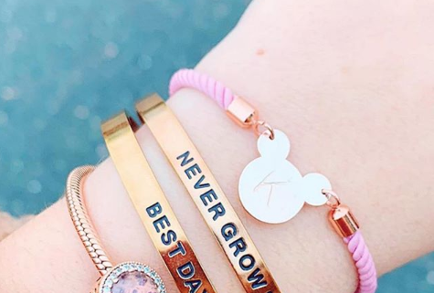 Personalized Mickey Bracelets