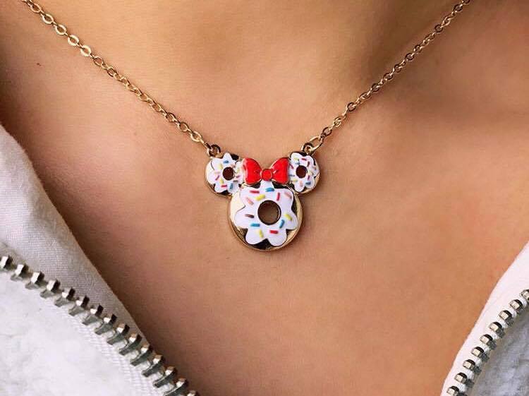 Disney Donut Necklace