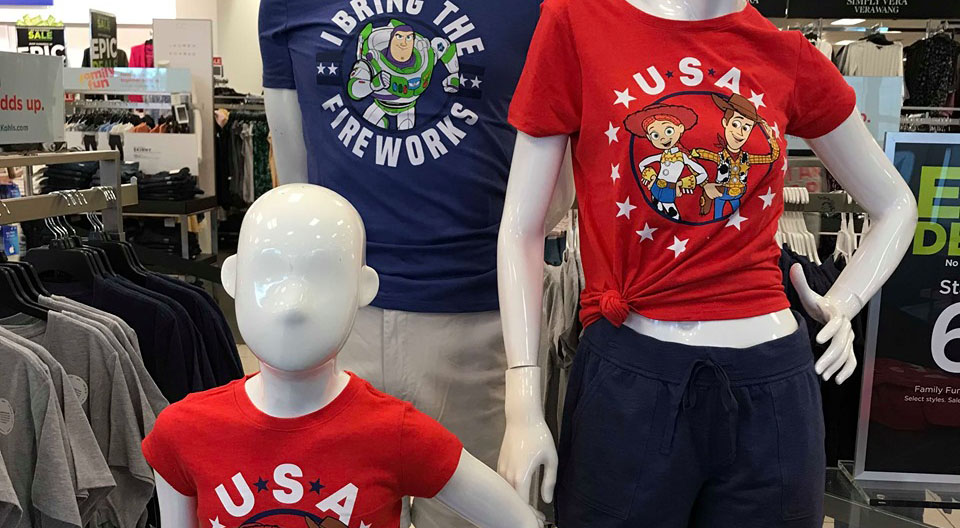 Toy Story Americana Tees