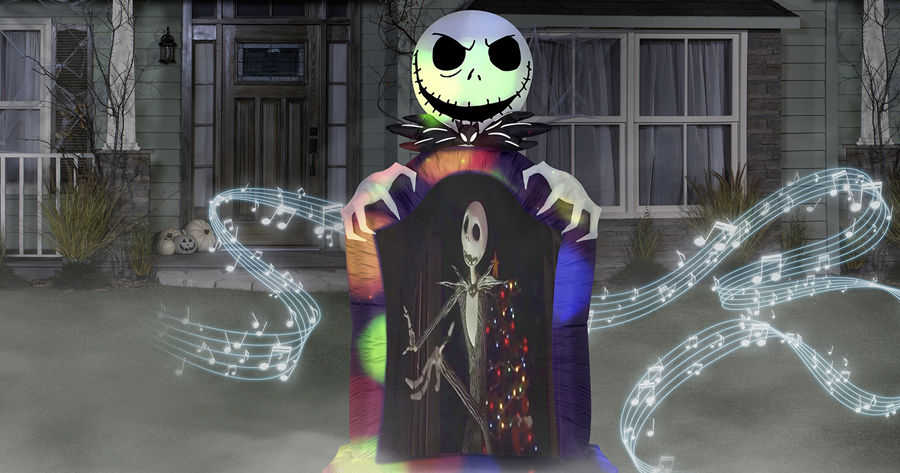 ack Skellington Living Projection