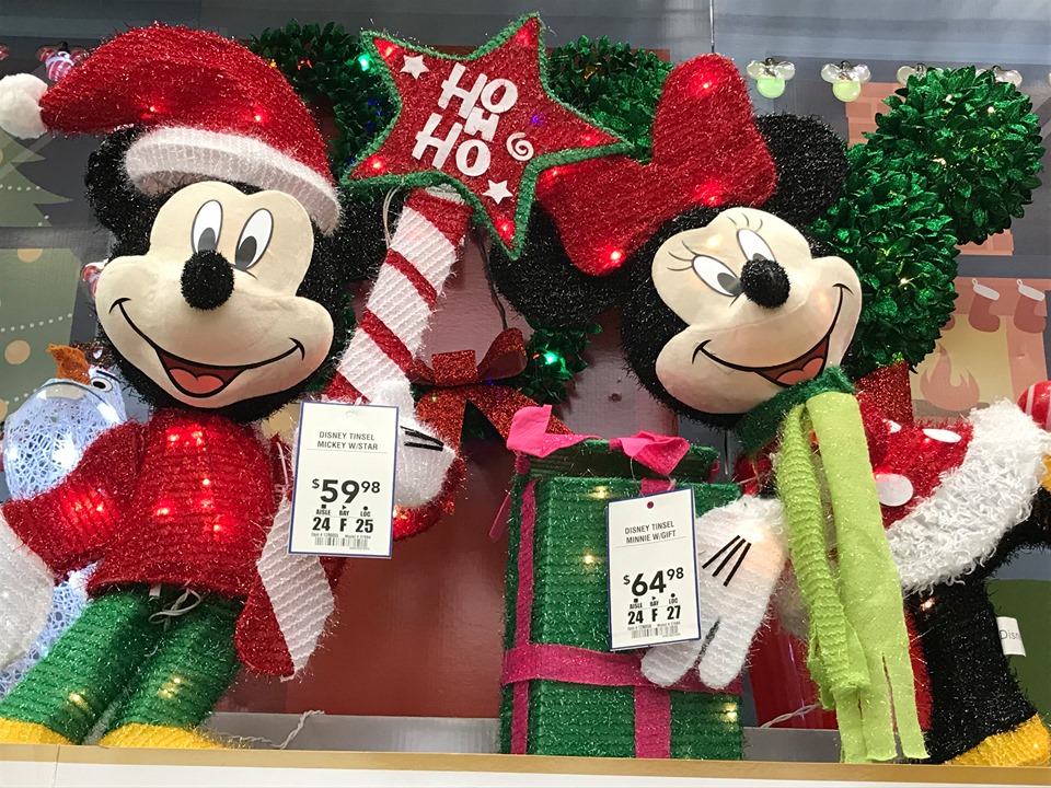 Disney Christmas Decor