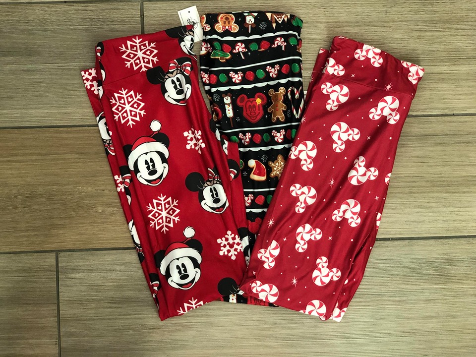 Disney Holiday Leggings