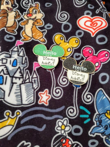 Disney Addict Pin