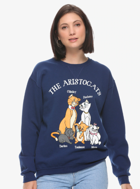 Disney Cats And Dogs Sweatshirts