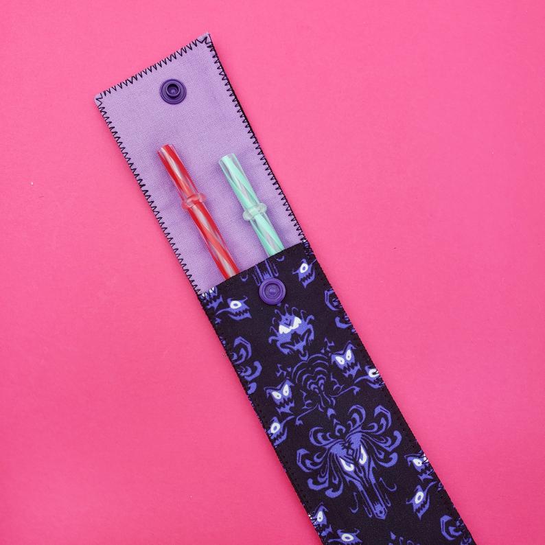 Disney Straw Pouches
