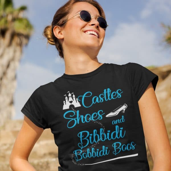 Castles Shoes And Bibbidi Bobbidi Boos Tee