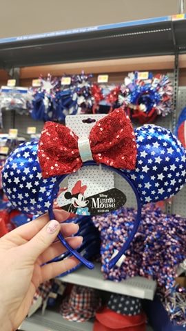 Patriotic Minnie Ears