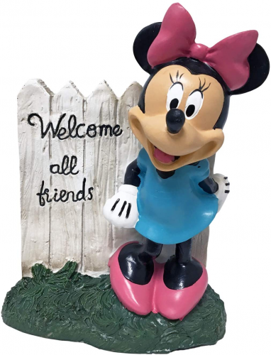 Minnie Welcome Garden Statue