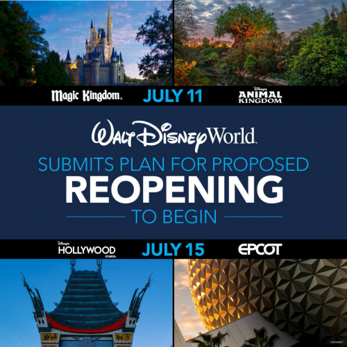 Walt Disney World Resort's Re-Opening Proposal