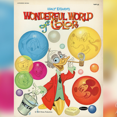 Coloring Book From The Walt Disney Archives