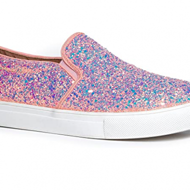 Sparkly Slip-On Sneakers