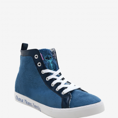 Fuzzy Stitch Hi-Tops