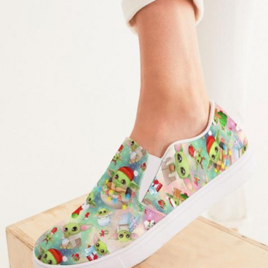 Santa Baby Yoda Shoes