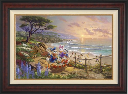 Donald And Daisy Thomas Kinkade