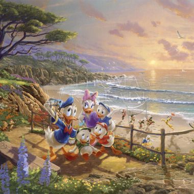 Donald And Daisy Thomas Kinkade