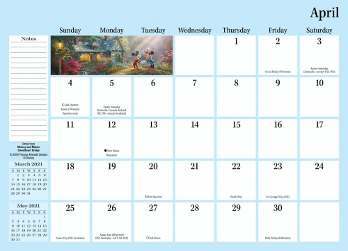 Thomas Kinkade Disney Pocket Planner 